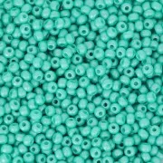 Preciosa Seed Beads 11/0 2 mm - Permalux Mint Green x 20 g