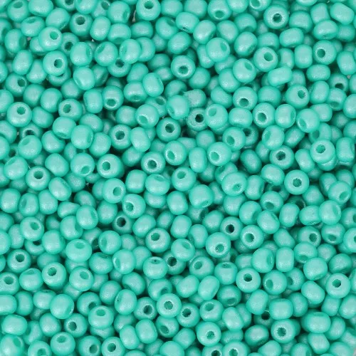 Preciosa Seed Beads 11/0 2 mm - Permalux Mint Green x 20 g