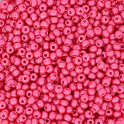 Preciosa Seed Beads 11/0 2 mm - Permalux Fuchsia x20g