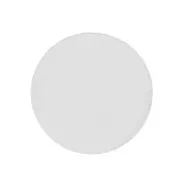 925 Sterling Silver Round plate - 8mm disc - 0.8mm thickness x1