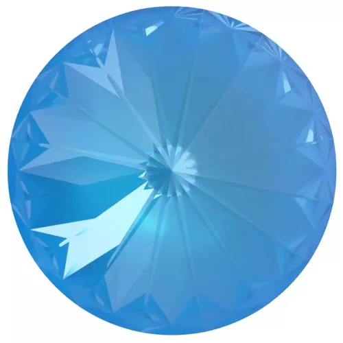 14mm PureCrystal Rivoli Cabochon 1122 - Crystal Electric Blue Ignite x1