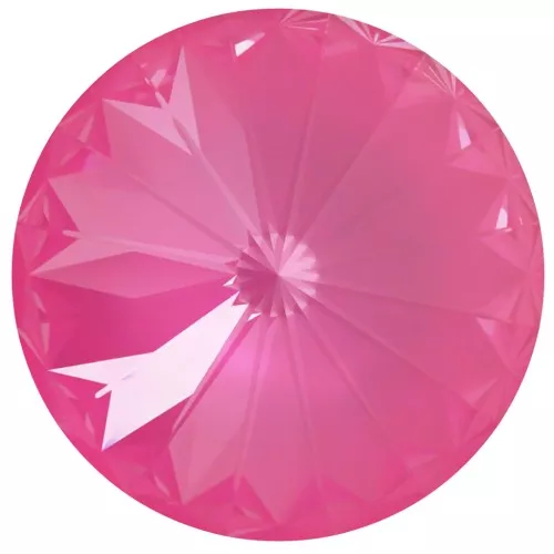 14mm PureCrystal Rivoli Cabochon 1122 - Crystal Electric Pink Ignite x1