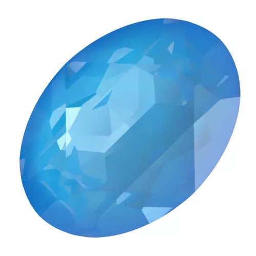 14x10mm Cabochon PureCrystal 4120 - Crystal Electric Blue Ignite x1