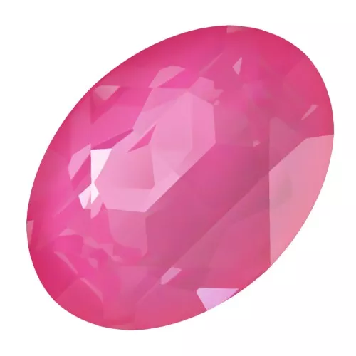 14x10mm Cabochon PureCrystal 4120 - Crystal Electric Pink Ignite x1