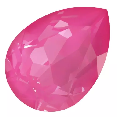 14x10mm Cabochon PureCrystal 4320 - Crystal Electric Pink Ignite x1
