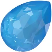 18x13mm PureCrystal 4320 Cabochon - Crystal Electric Blue Ignite x1