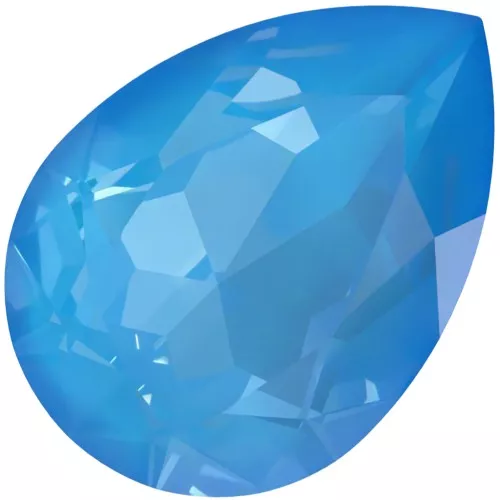 18x13mm PureCrystal 4320 Cabochon - Crystal Electric Blue Ignite x1