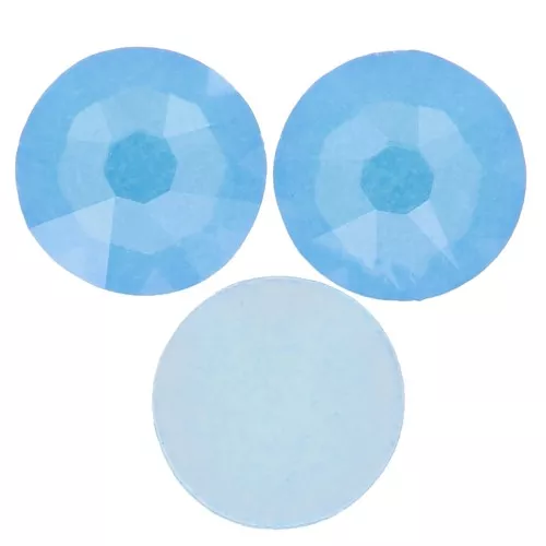 3mm PureCrystal STICK-ON RHINESTONES - Crystal Electric Blue Ignite x36