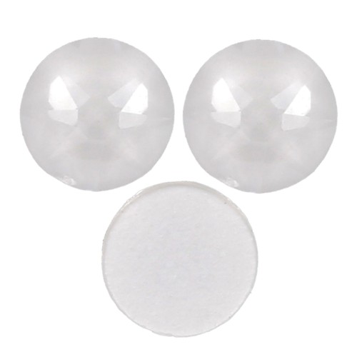 3mm PureCrystal STICK-ON RHINESTONES - Crystal Electric White Ignite x36