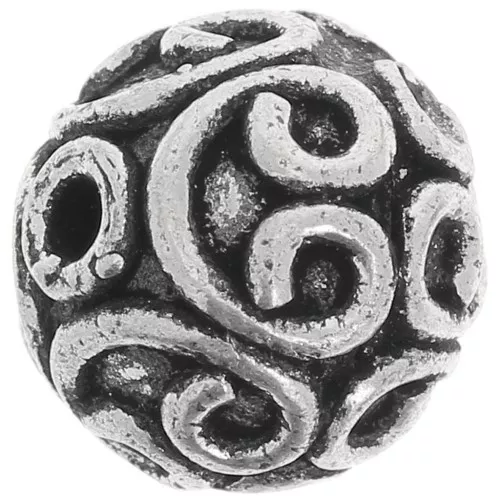 Silver Round 10mm x1