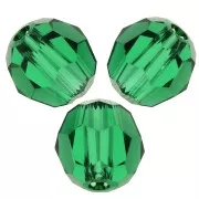 Round beads PureCrystal 5000 4 mm - - Majestic Green x20