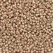 Miyuki Duracoat 15/0 Seed beads 4204 - Galvanized Champagne x100g