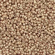 Miyuki Duracoat 15/0 Seed beads 4204 - Galvanized Champagne x100g