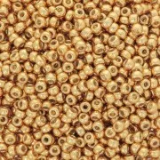 Miyuki Duracoat 11/0 Seed beads 4203 - Galvanized Yellow Gold x100g