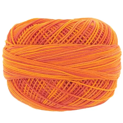 Lizbeth cotton thread size 10 - Orange n°183 x111m