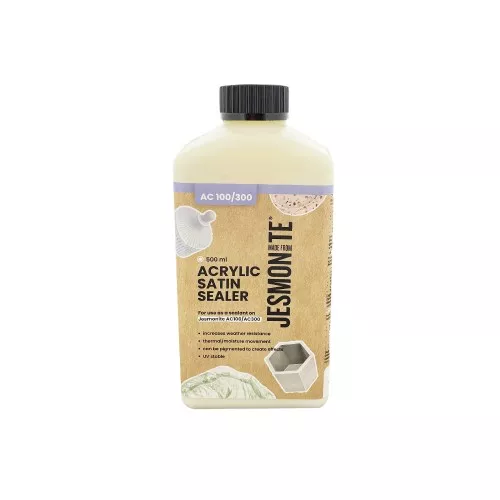 Liquid acrylic pore-filler varnish - waterproofing - Jesmonite x500ml