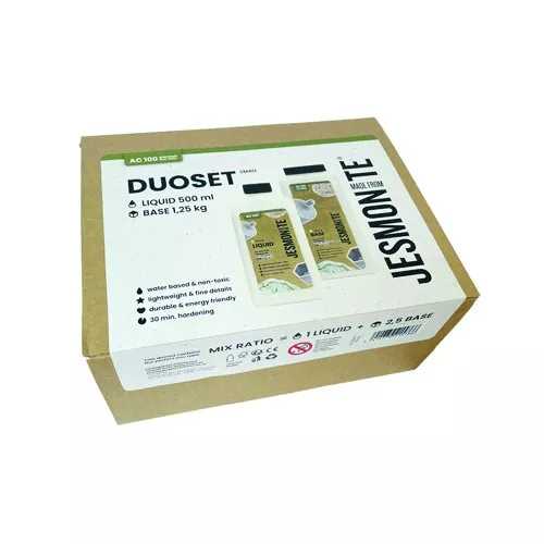 Base set - powder 1.25kg and liquid 500ml AC 100 - Jesmonite x1