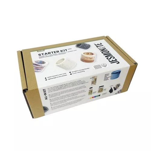 Jesmonite Kit - Round pot x1