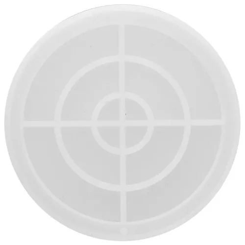 Silicone mould for a 10cm round coaster x1