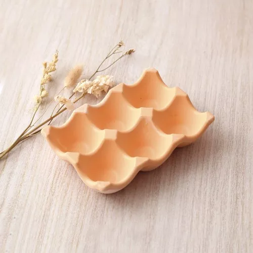 14.5x10cm Silicone mold to make a tray for 6 eggs x1