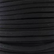 Extensible cord 3 mm black x 1m