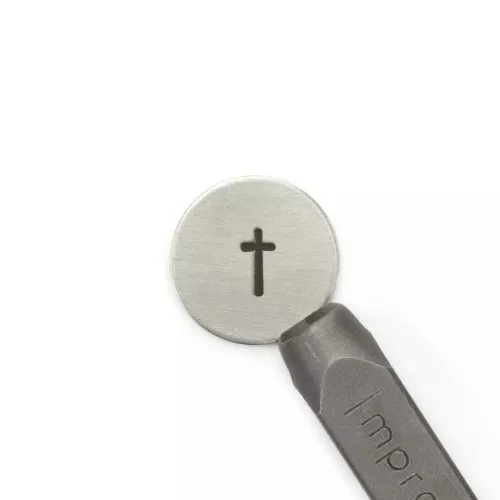 6mm ImpressArt Stamp - Cross x1