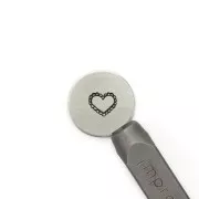 6mm ImpressArt Stamp - Heart Lace x1
