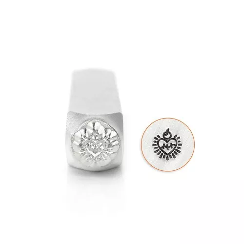 ImpressArt stamp - 6 mm - Ex-Voto Heart x1