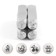 Set of 4 ImpressArt stamps - 6 mm - Baby x1
