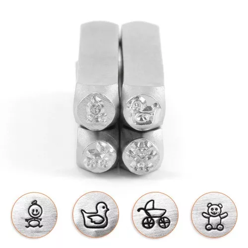 Set of 4 ImpressArt stamps - 6 mm - Baby x1