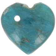 10mm gemstone heart Sequin - Apatite x1|raw }}