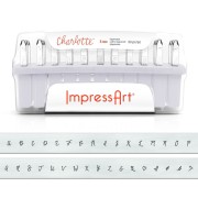ImpressArt stamps set - 3 mm - Alphabet Majuscules - Charlotte x33|raw }}
