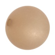 6mm Polaris round beads - Greige x10