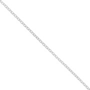 2.7mm Cable mesh chain - Silver Tone x50cm