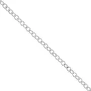 2.7mm Cable mesh chain - Silver Tone x50cm