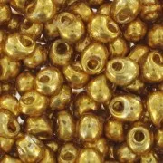 Duracoat Miyuki Fringe beads 2.8 mm DP28-4202 - Galv. Gold x8g