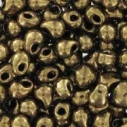 Miyuki Fringe beads 3.4mm DP28-0457 - Dark Bronze Met x8g