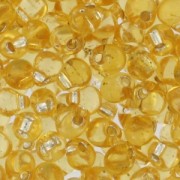 Miyuki Fringe beads 3.4mm DP28-0003 - Silver Lined Gold x8g|raw }}