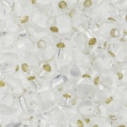 Miyuki Fringe beads 2.8 mm DP28-0001 - Silver Lined Crystal x8g