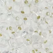 Miyuki Fringe beads 3.4mm DP28-0001 - Silver Lined Crystal x8g