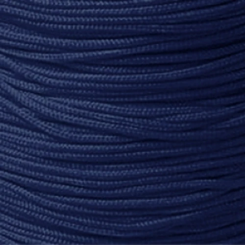 Braided nylon thread 0.8mm Dark Blue x3m