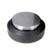 Metal block sucker 2 areas steel and nylon 63 mm x1