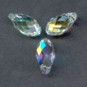 Goutte PureCrystal 6010 13x6.5 mm Crystal AB x1