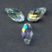 PureCrystal Drop 6010 Crystal AB 13x6.5mm x1