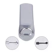 6mm metal stamp - Arrow x1
