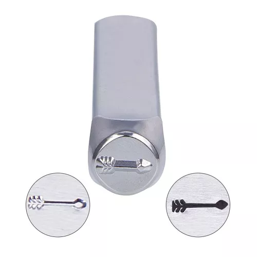 6mm metal stamp - Arrow x1