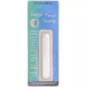 6mm metal stamp - Stormy cloud x1