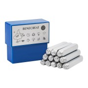 6mm metal stamp set - Nature pattern x12