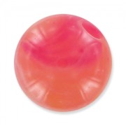 Acryl bead ston imitation 9 mm Pink Orange x1|raw }}