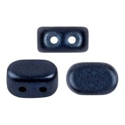 4x6mm Lipsi® Glass beads by Puca® - Dark Blue Metallic Mat x10g|raw }}